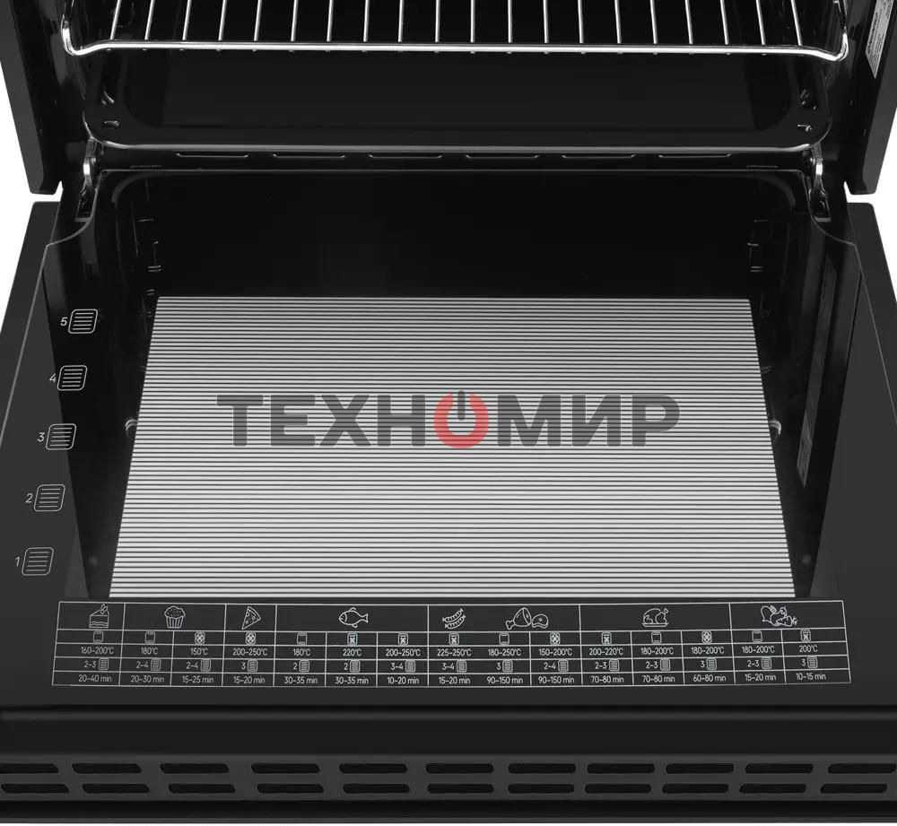 Шкаф духовой электрический Maunfeld AEOH60102S, 60л, дверца с 3 стеклами, нержавеющая сталь