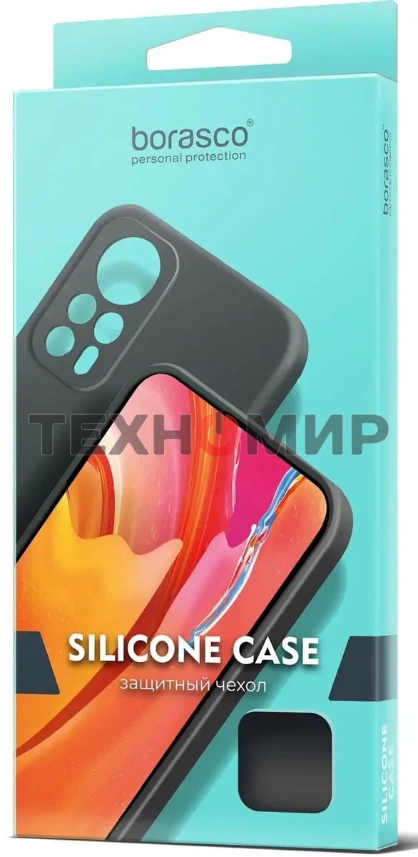 Чехол (клип-кейс) BoraSCO для Huawei Nova 11i 72182 черный