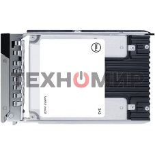 Накопитель SSD DELL 1.92TB SSD up to SAS 24Gbps ISE RI 512e 2.5in Hot-Plug 1WPD, Customer Kit