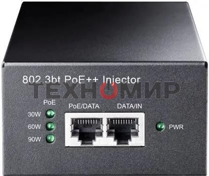 Инжектор PoE Cudy POE400 10/100/1000BASE-T 90Вт 56В(DC)