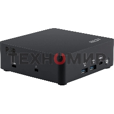 Мини ПК MSI Cubi NUC AI 1UMG-060BRU Core Ultra 7 155H (1.4) Arc graphics без ОС 2x2.5GbitEth WiFi BT 120W черный (936-B20911-060)