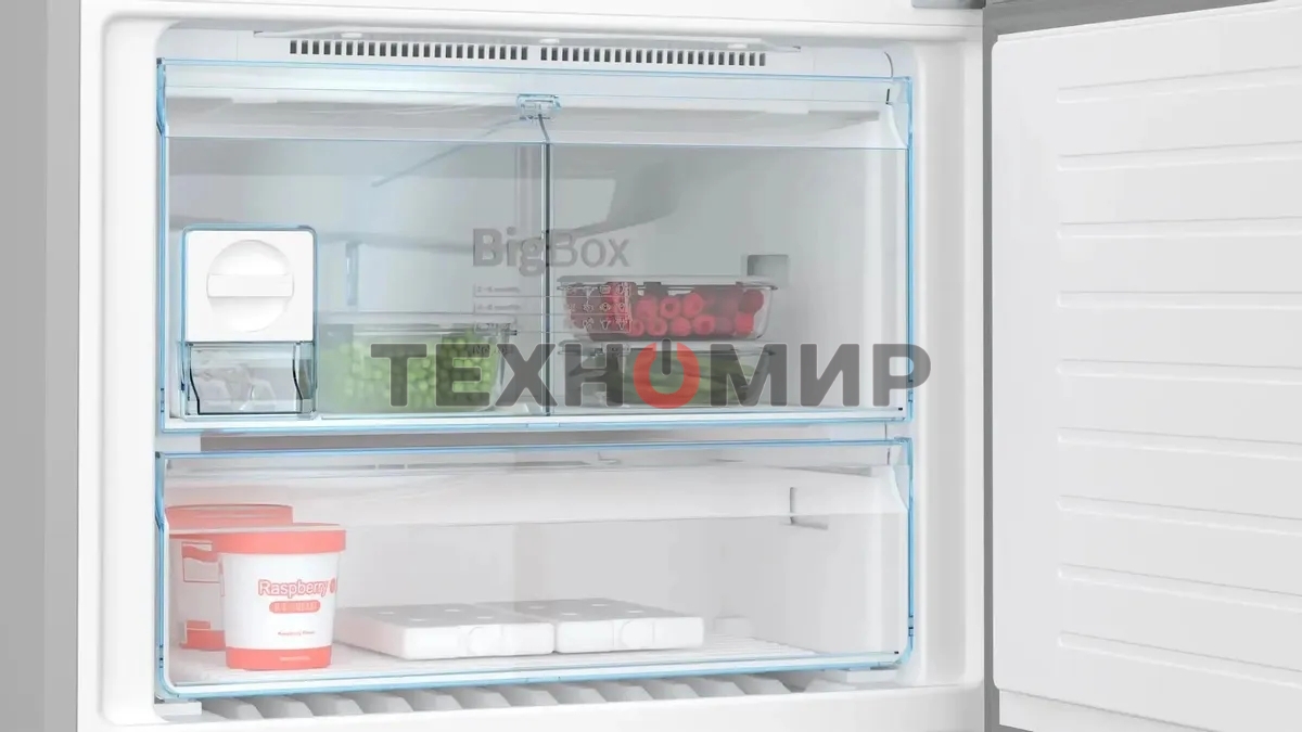 Холодильник Bosch KGN86AI32U серебристый двухкамерный 479/140л морозилка снизу