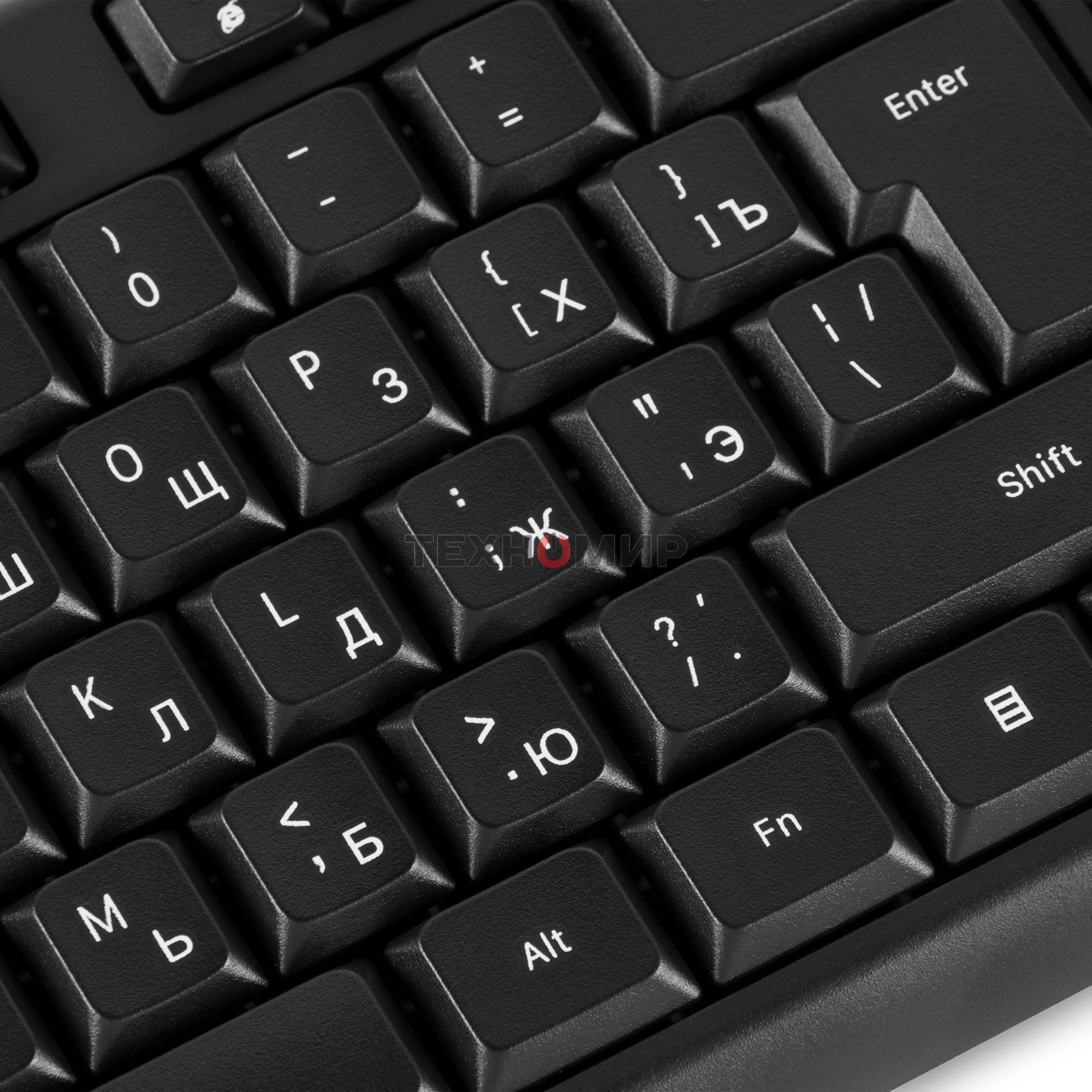 Клавиатура Oklick K888W беспроводная, радиоканал, чёрный