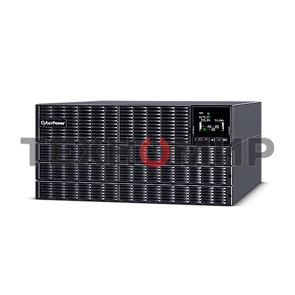Источник бесперебойного питания CyberPower OLS6KERT5U Online 6000VA/6000W USB/RS-232/Dry/EPO/SNMP/CloudCard/(4 IEC С13, 4 IEC C19, terminal block)/bat.detect./МВ NEW