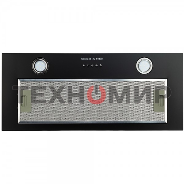 Вытяжка встраиваемая Zigmund & Shtain K 016.7 B черный, 70 см, 1050 куб. м/ч, 58 дБ