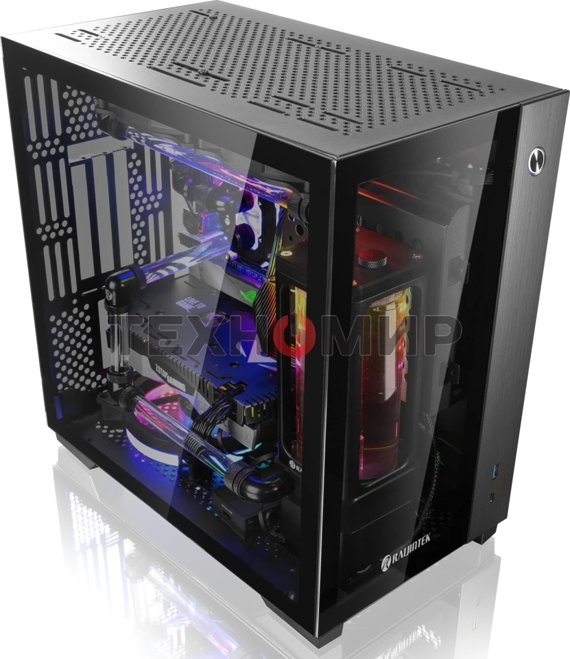 Компьютерный корпус Raijintek PAEAN MINI 0R20B00213 черный, Mini-ITX, for psu ATX PS/2, USB 3.0x2, USB 2.0x2, HD Audiox1