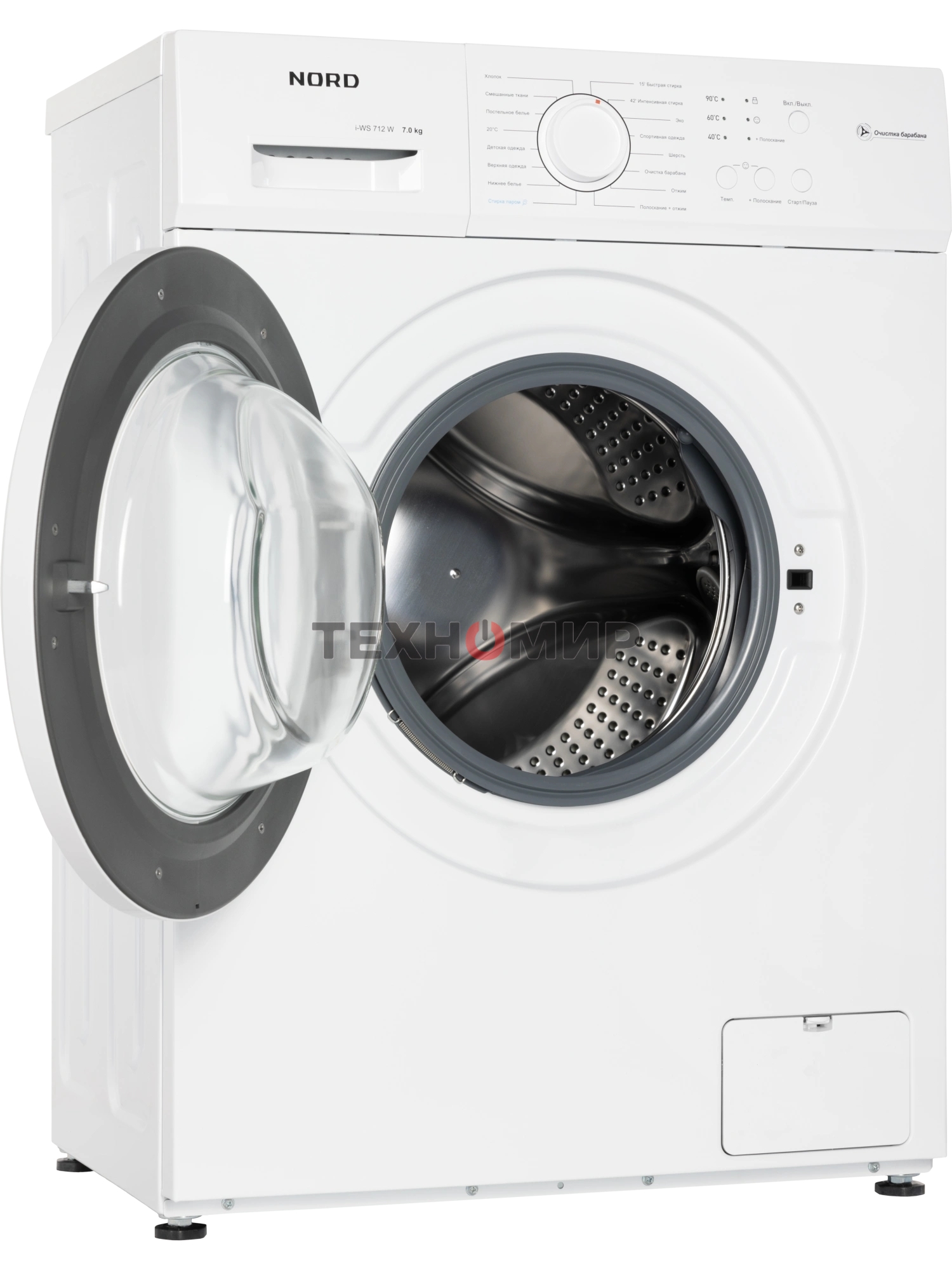 Стиральная машина NORD i-WS 712 W белый, загрузка фронтальная 7 кг, 1200 об/мин, класс: А+++
