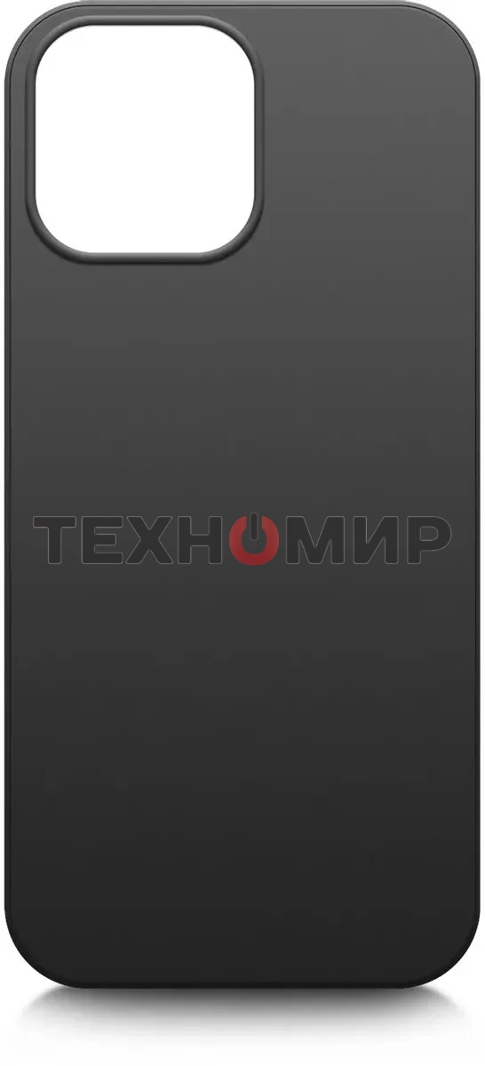 Чехол (клип-кейс) BoraSCO Silicone Case для Apple iPhone 13 Pro Max черный (матовый)