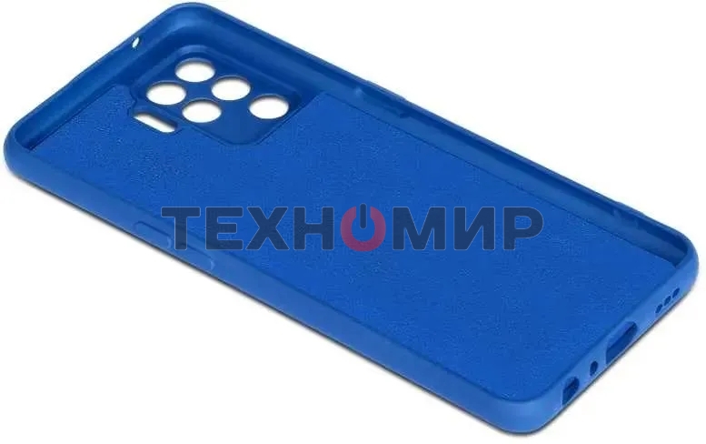 Чехол (клип-кейс) DF oOriginal-11, для Oppo Reno 5 Lite, синий df ooriginal-11 (blue)