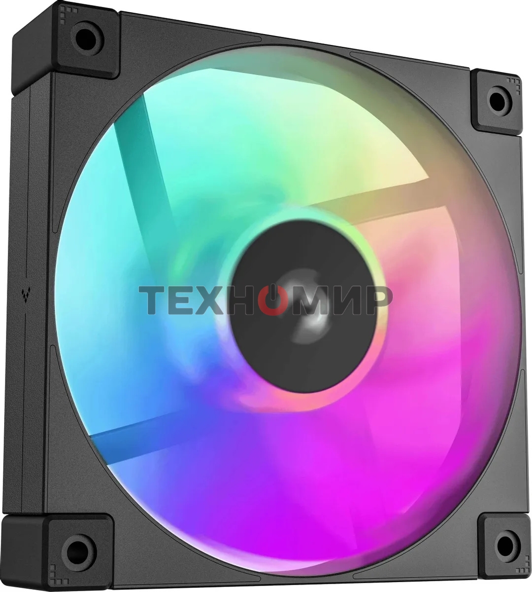 Вентилятор для корпуса DEEPCOOL FD12 черный, 120 мм, 2050 об/мин, 26.9 дБ, 4 pin