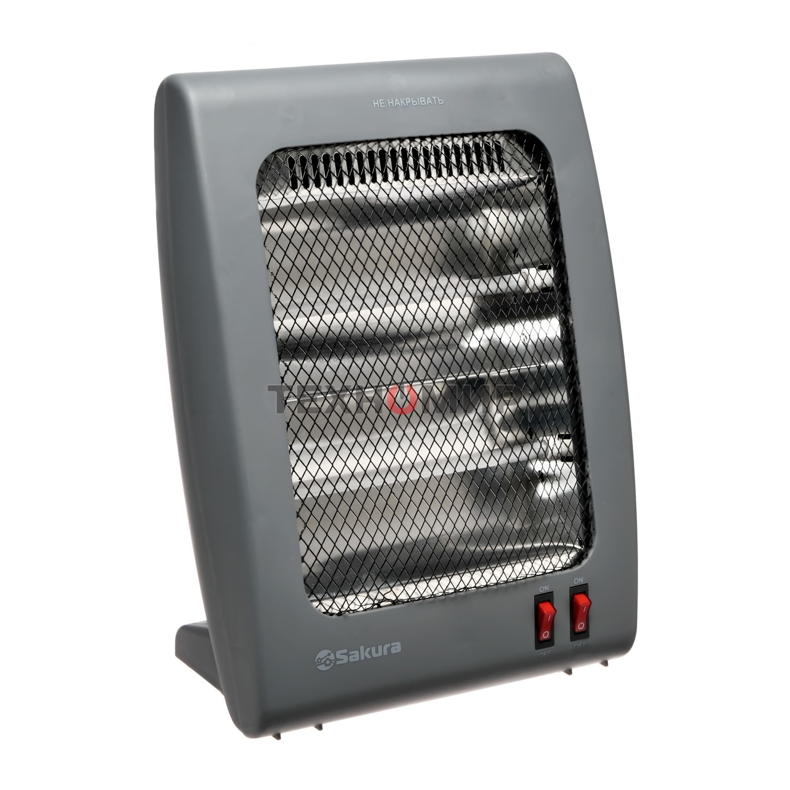 Инфракрасный обогреватель Sakura SA-0670DG, серый, кварцевый, 900Вт, 20 м2