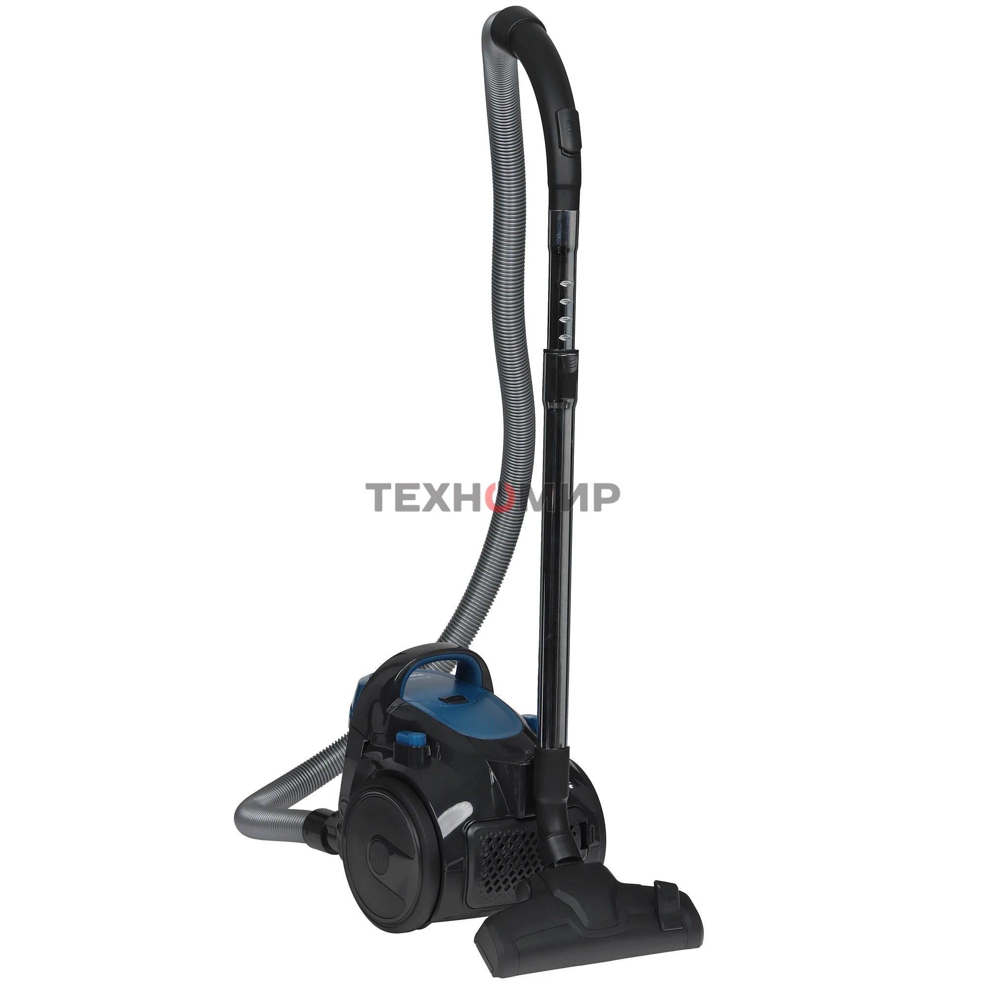 Пылесос Bosch BGS05A220 синий/серый, 700 Вт, уборка сухая, пылесборник контейнер 1.5 л