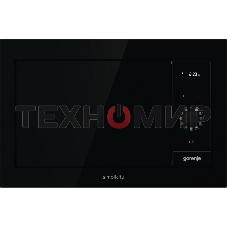 Встраиваемая микроволновая печь GORENJE BM235G1SYB черный 23 л, 900 Вт, переключатели - поворотный механизм/сенсор