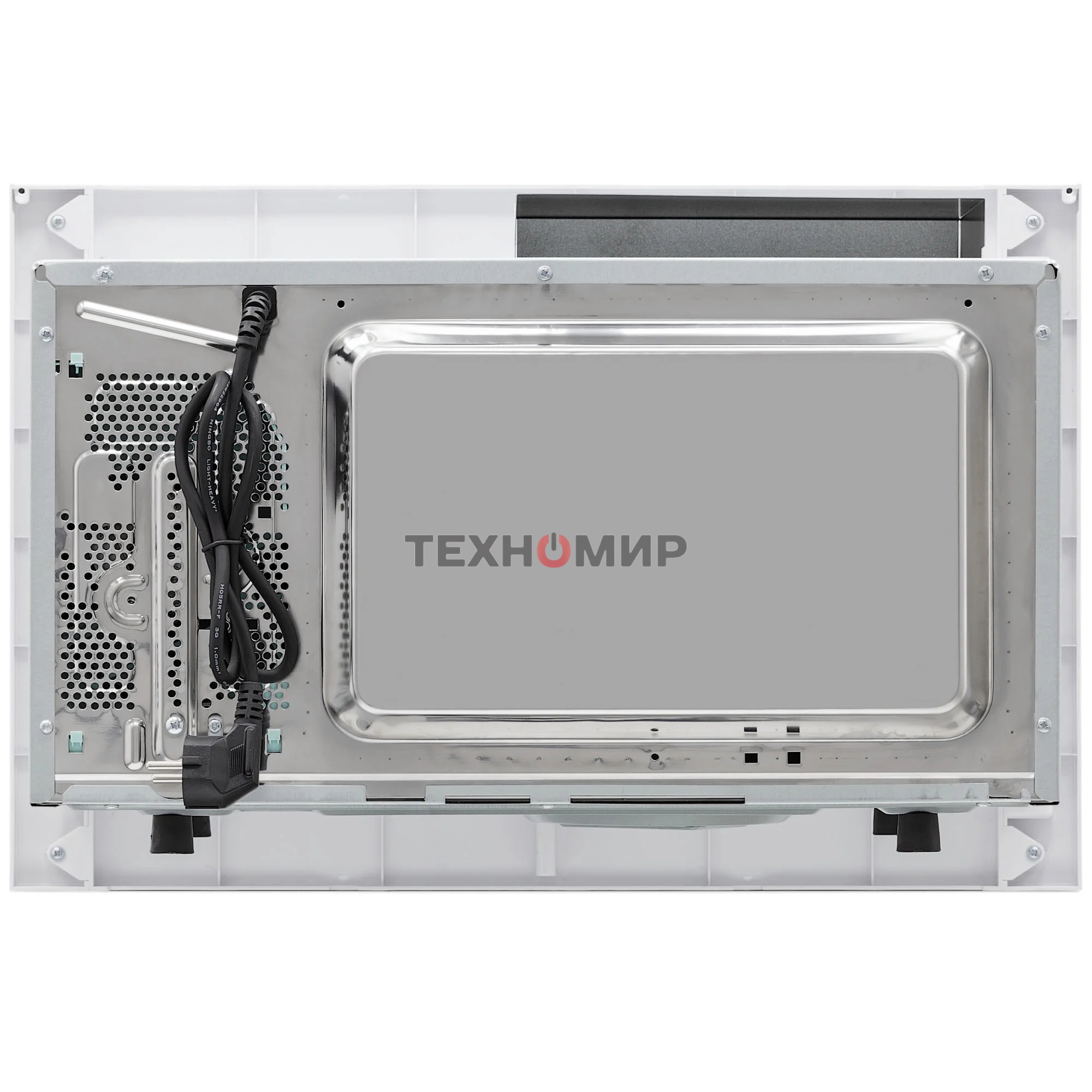 Встраиваемая микроволновая печь Krona ESSEN 60 WH DOTS белый, 31 л, 1000 Вт, переключатели - сенсор