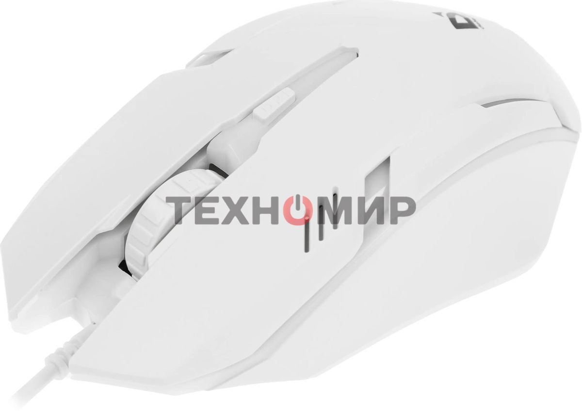 Комплект клавиатура+мышь Defender Motion C-977 проводной, USB, 1600 DPI, белый