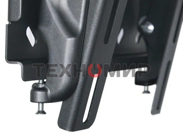 Кронштейн для телевизора Holder LCDS-5010 черный металлик, настенный, наклон