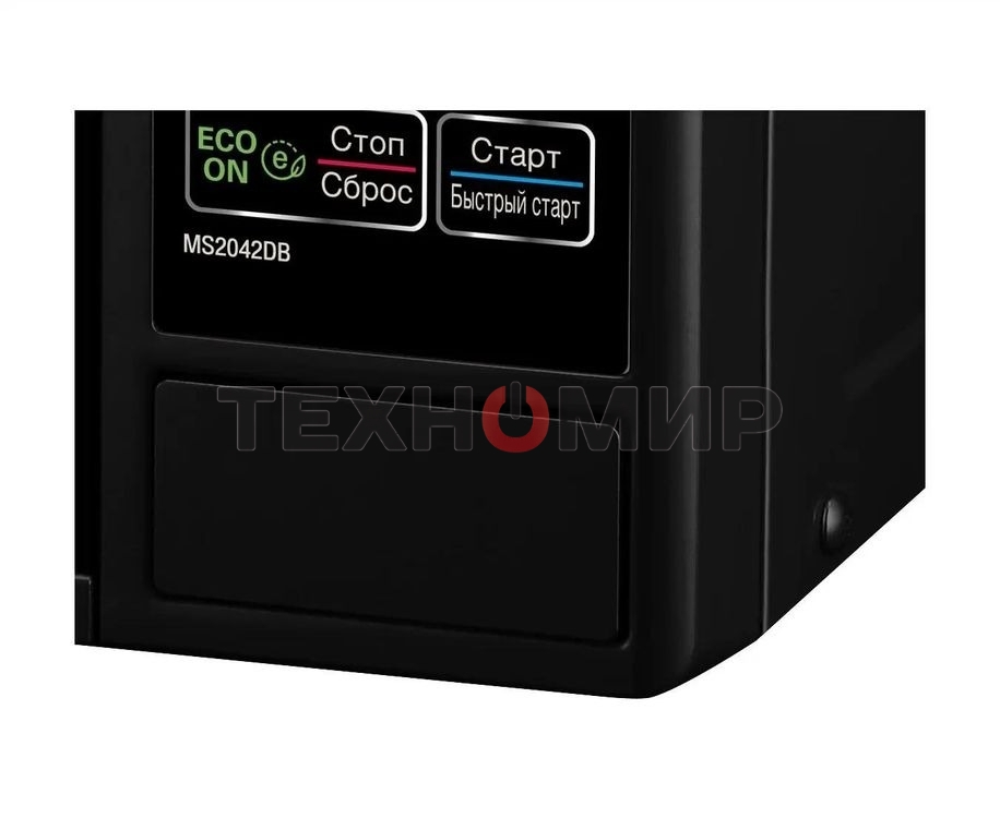 Микроволновая печь LG MS2042DB черный, 20 л, 700 Вт, переключатели - сенсор