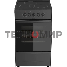 Плита электрическая Darina 1B EC 331 606 At антрацит/черный, конфорок 3 шт, духовка 50 л, 50 см x 85 см x 56 см