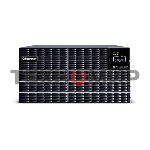 Источник бесперебойного питания CyberPower OLS6KERT5U Online 6000VA/6000W USB/RS-232/Dry/EPO/SNMP/CloudCard/(4 IEC С13, 4 IEC C19, terminal block)/bat.detect./МВ NEW