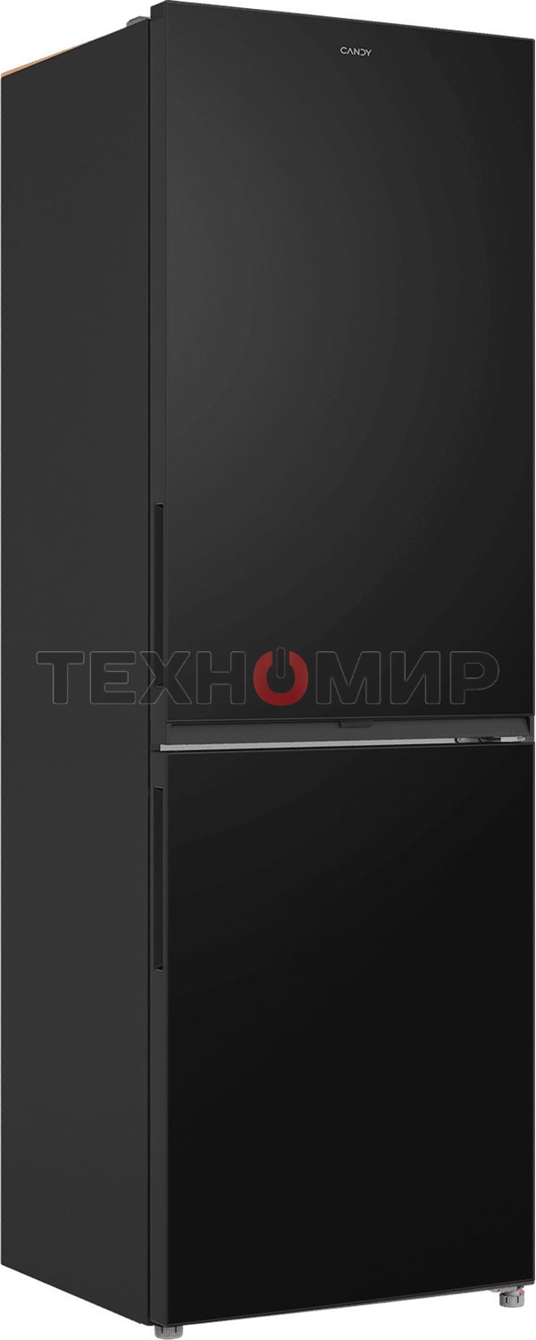 Холодильник Candy CFN6185B черный двухкамерный 207/91 л морозилка снизу, No Frost