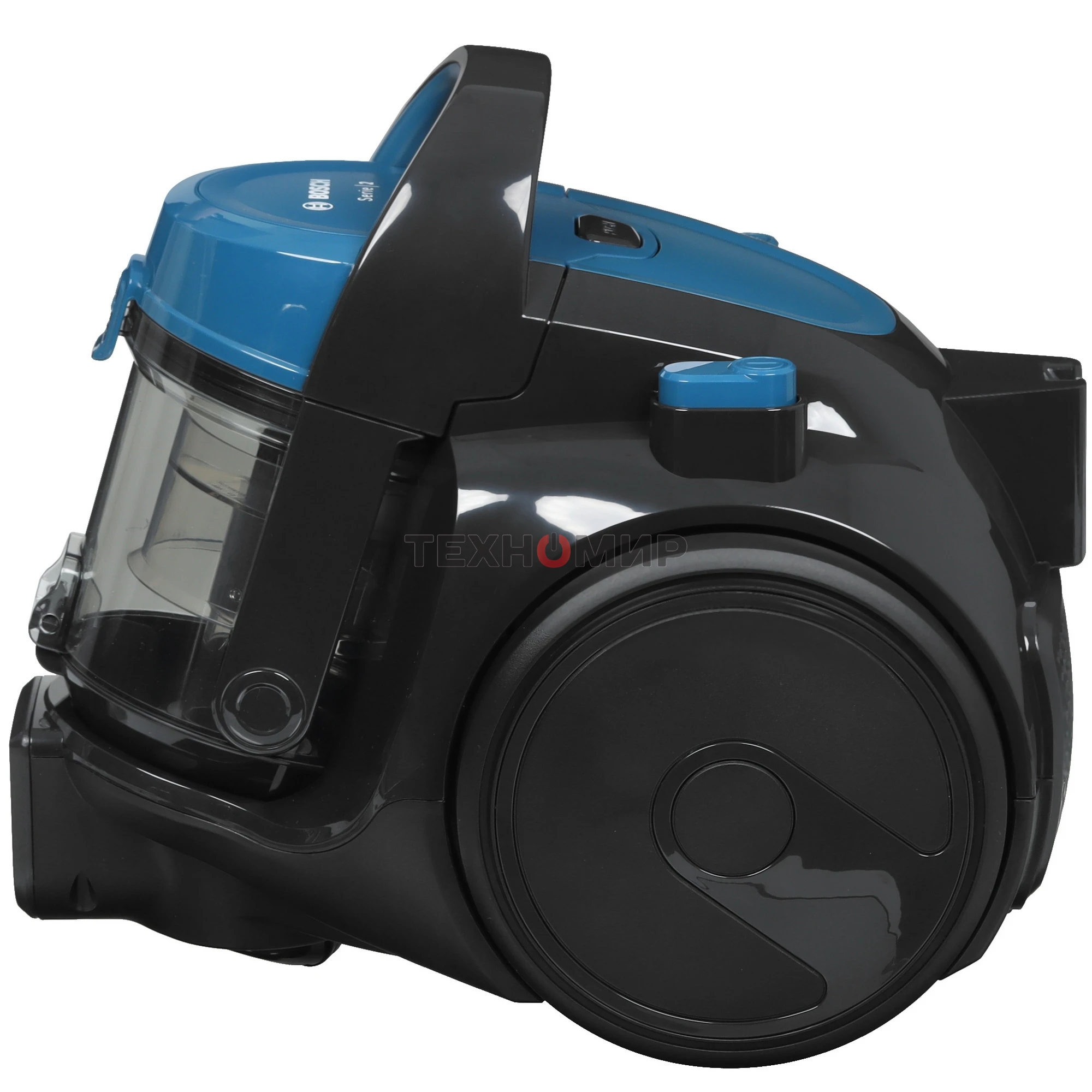 Пылесос Bosch BGS05A220 синий/серый, 700 Вт, уборка сухая, пылесборник контейнер 1.5 л