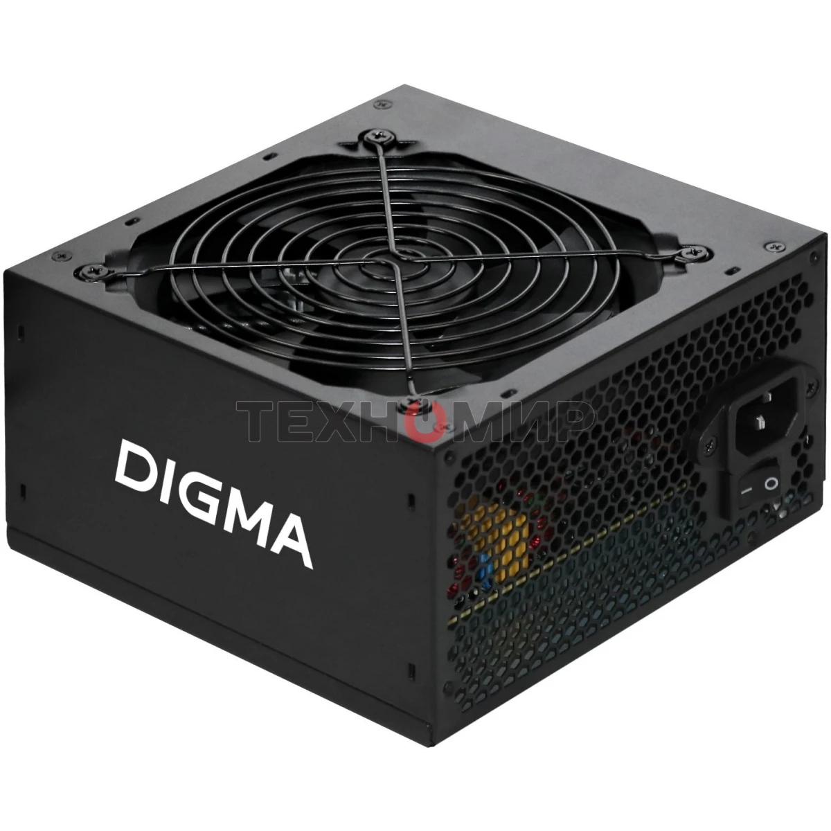 Блок питания Digma DPSU-600W-WH RTL, 600Вт, 80 PLUS, 120мм, черный