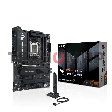 Материнская плата ASUS TUF GAMING X870E-PLUS WIFI7, AM5, AMD X870E, 4xDDR5, 4xSATA, 4xM.2, 1xPCIe 5.0 x16, 1xPCIe 4.0 x4, 1xPCIe 3.0 x1, 1xHDMI, 1x2.5Gb LAN, Wi-Fi 7, Bluetooth 5.4, 2xUSB-C 40Gbps, 3xUSB-A 10Gbps, 4xUSB-A 5Gbps, 4xUSB-A 2.0, 3x3.5 мм, 7.1