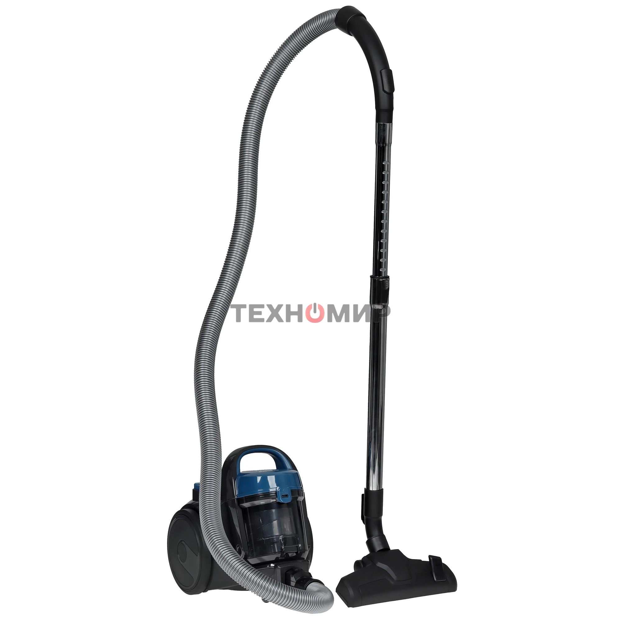 Пылесос Bosch BGS05A220 синий/серый, 700 Вт, уборка сухая, пылесборник контейнер 1.5 л