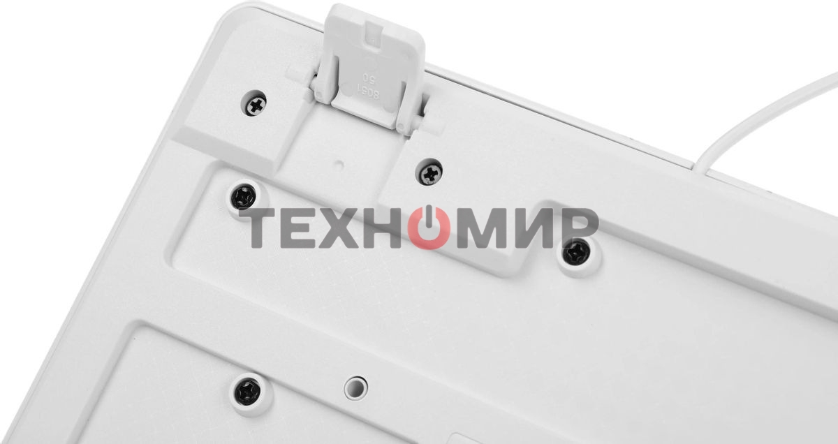 Комплект клавиатура+мышь Defender Motion C-977 проводной, USB, 1600 DPI, белый