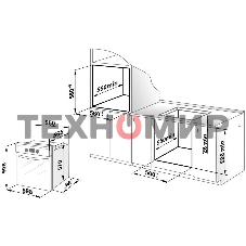 Духовой шкаф Gefest DA 622-03 RB1 22450000