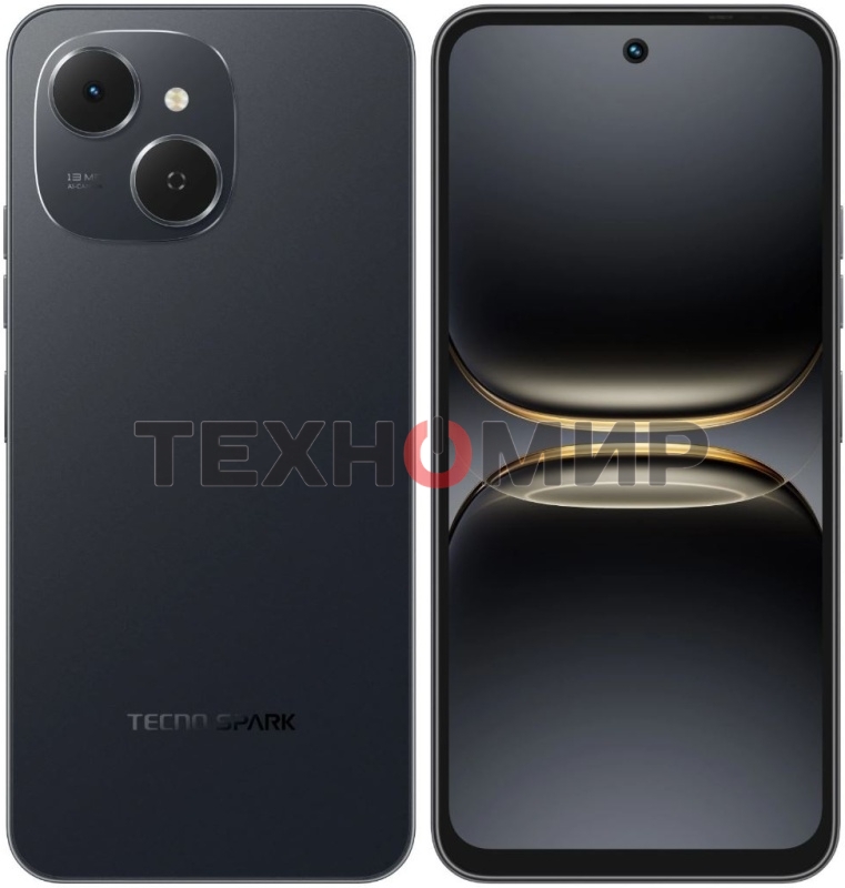 Смартфон Tecno Spark 40C 4/128Gb, черный