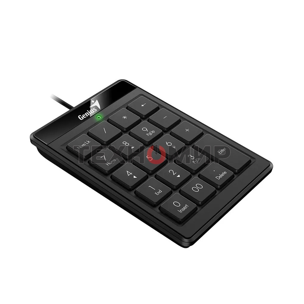Клавиатура проводная Genius NumPad 110, 19 keys, USB, color: черный