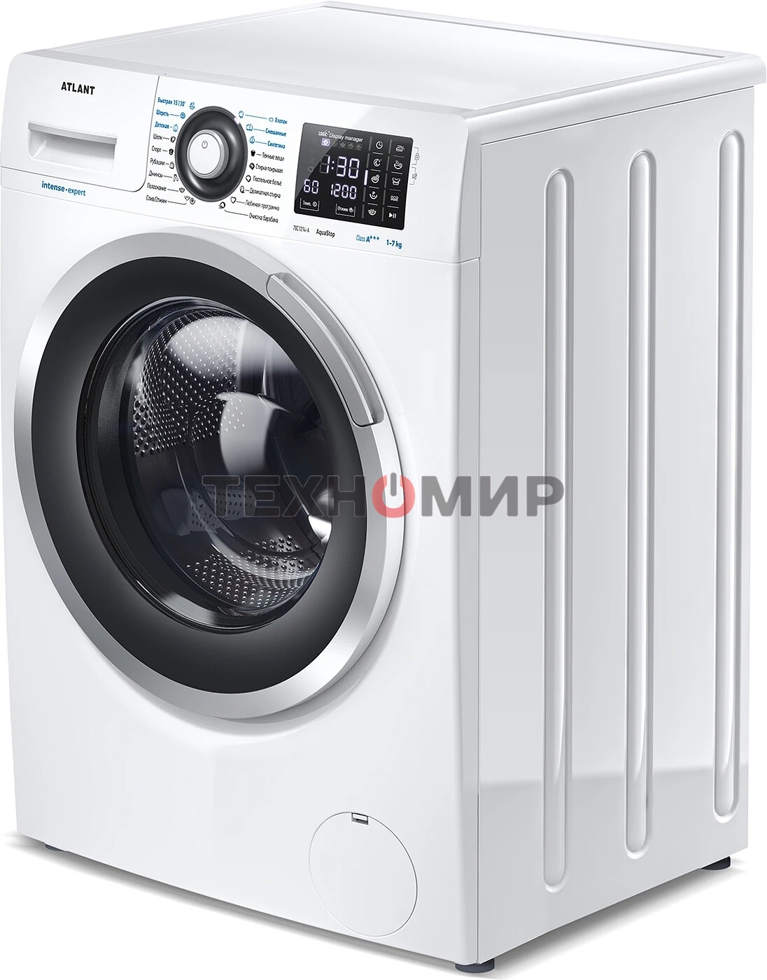 Стиральная машина Atlant СМА 70С1214-A-01 белый, загрузка фронтальная 7 кг, 1200 об/мин, класс: А++