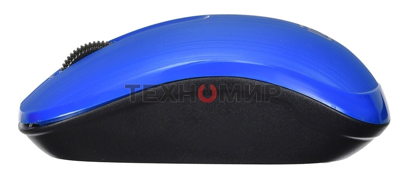 Мышь беспроводная Oklick 525MW голубой, 1000 dpi, радиоканал, USB, кнопки - 3