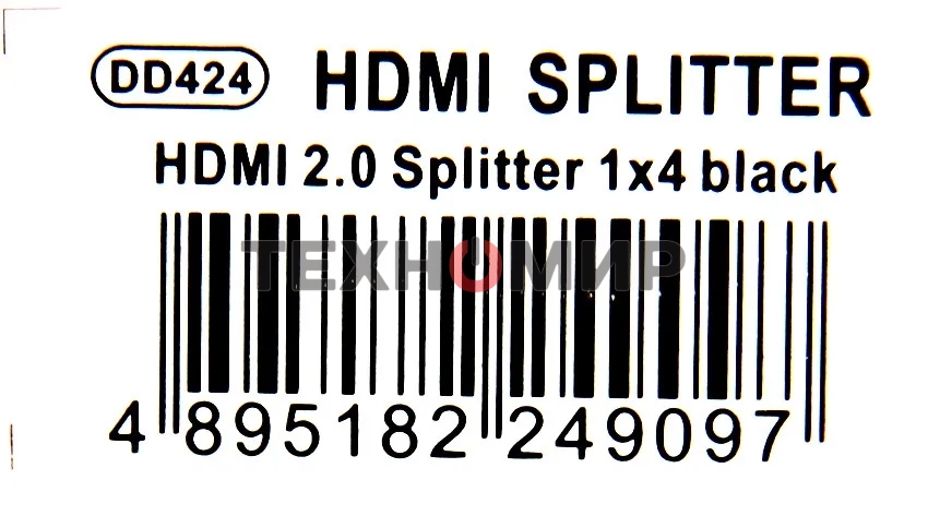 Разветвитель HDMI 1X4 DD424 VCOM