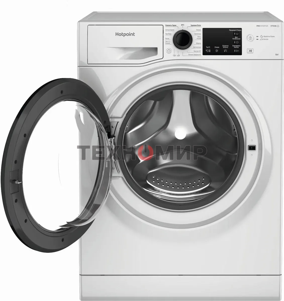 Стиральная машина Hotpoint NSB 6039 K VE RU белый, загр. фронтальная макс.: 6 кг 1000 об/мин класс: А