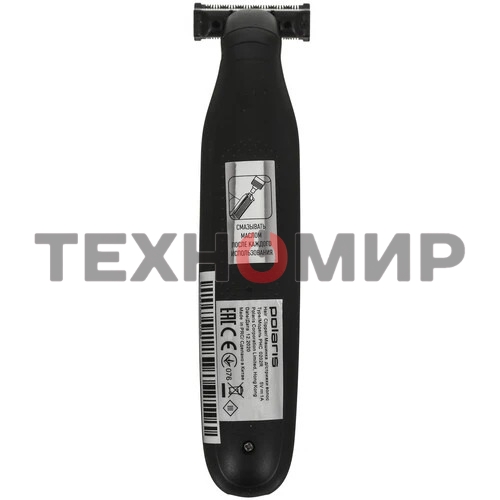 Машинка для стрижки Polaris PHC 0202R черный/серебристый