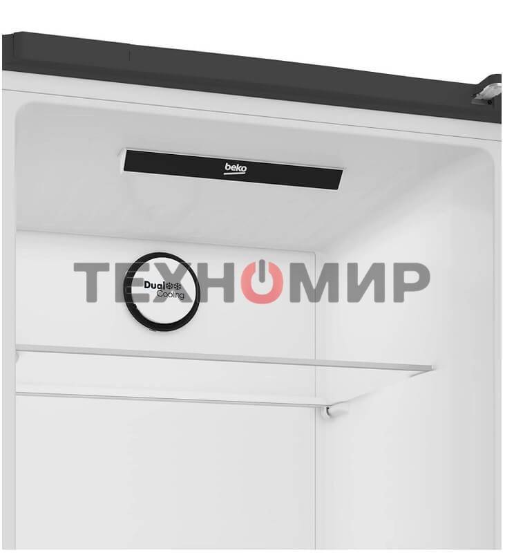 Холодильник Beko B3R0CNK402HG серый, двухкамерный, 257/100 л., морозилка снизу, No Frost