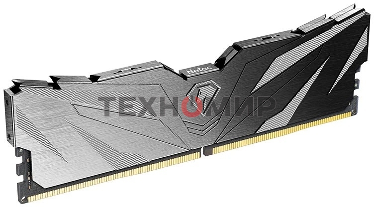 Оперативная память Netac Shadow II, DDR5, 16Gb (1x16 GB), 6000 MHz, CL38, DIMM, радиатор, черный