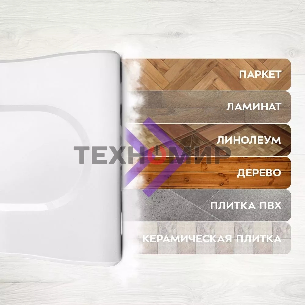 Пылесос паровой Kitfort КТ-5157-3 1000Вт белый/синий