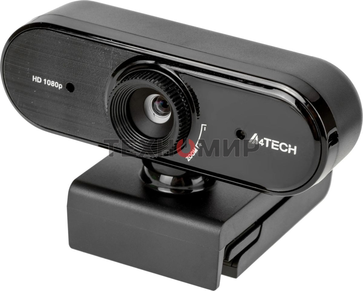 Веб-камера A4Tech PK-935HL 1920x1080, 30 кадр/с, USB Type-A, микрофон, ручная фокусировка, универсальное крепление
