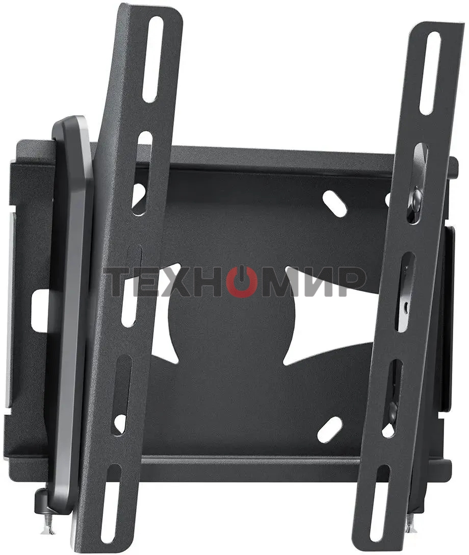 Кронштейн для телевизора Holder LCDS-5010 черный металлик, настенный, наклон