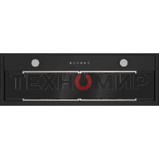 Вытяжка полностью встраиваемая Elikor Cube 90П-1000-Э4Д черный, 90 см, 1000 куб. м/ч, 69 дБ