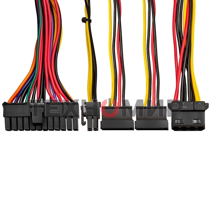 Блок питания ExeGate AAA400 (ES259590RUS-S), 400Вт, 80мм, серебряный