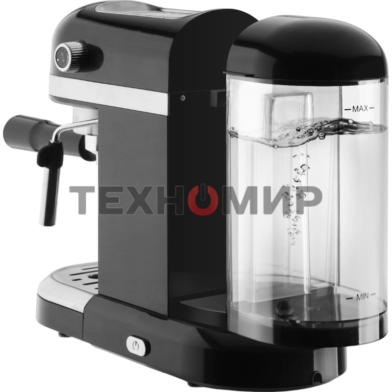 Кофеварка рожковая Ufesa PALERMO BLACK черный, исп. кофе - молотый, 1.5 л, 1350 Вт, 20 бар