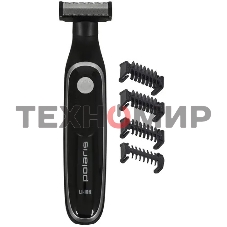 Машинка для стрижки Polaris PHC 0202R черный/серебристый