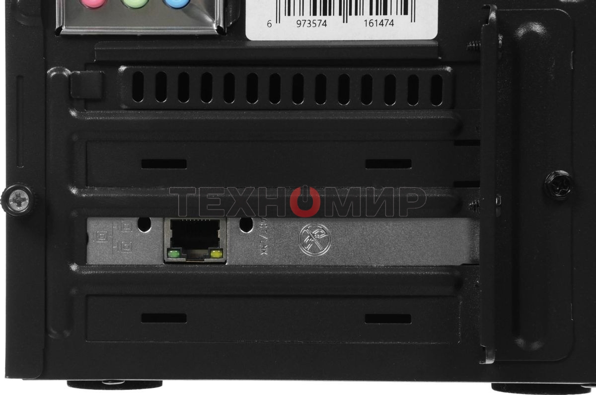 Компьютер Amur Нарвал B7I21 MT i3 12100 (3.3) 16Gb SSD 512Gb UHDG 730 FreeDOS 2.5xGbitEth 400W мышь клавиатура черный (RUS) (2147008)