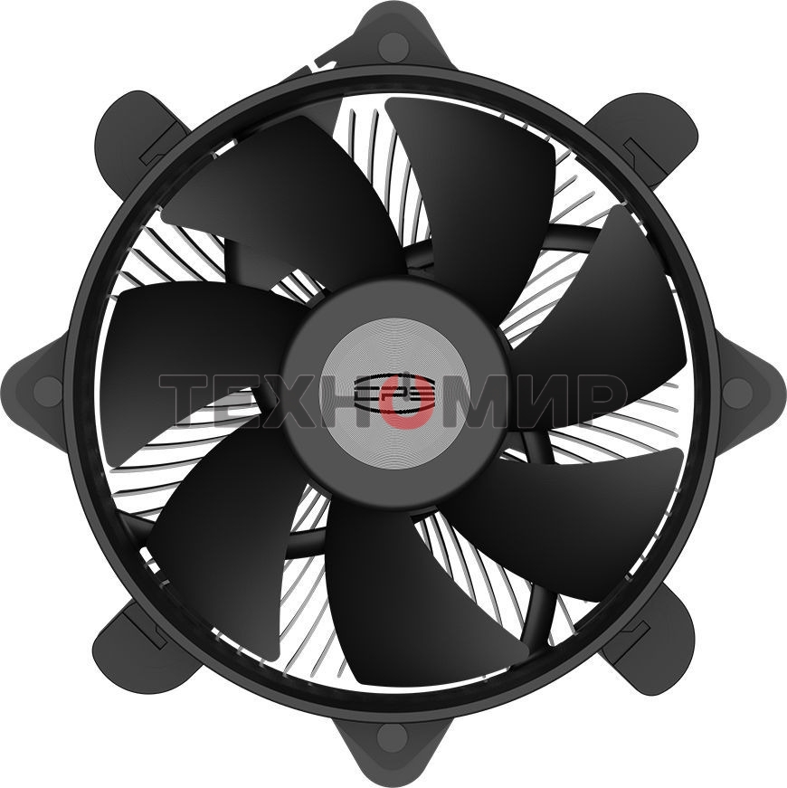 Кулер PcCooler R120-XXNIXX-GL черный 95мм алюминий 2700rpm 27.8db 4-pin 95W 70мм