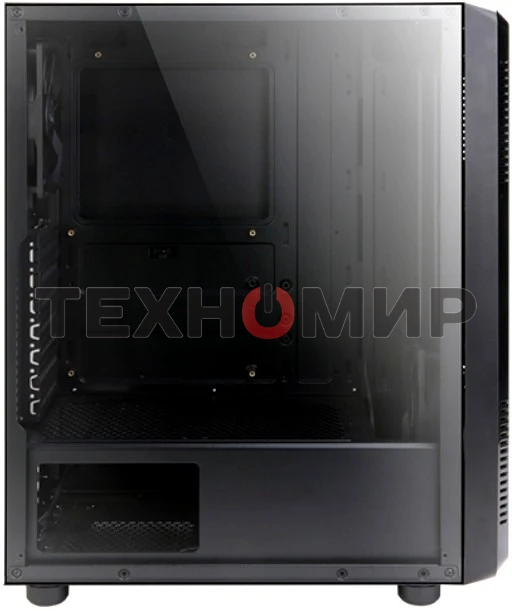 Компьютерный корпус ZALMAN S4, ATX, черный, WINDOW, 1x5.25