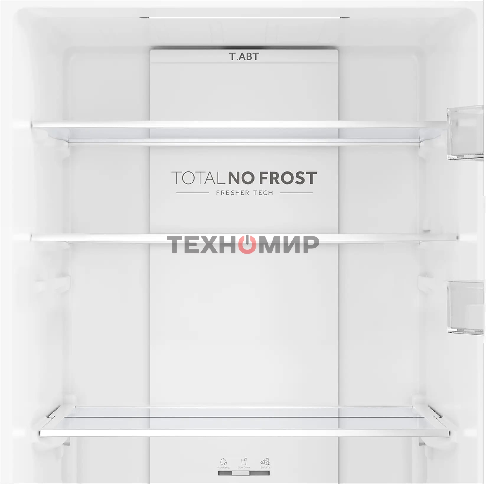 Холодильник Haier C2F619CWU1 белый двухкамерный 256/108л морозилка снизу, No Frost